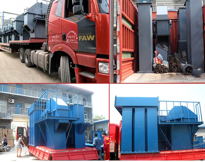 TD、D型斗式提升机发货现场图片