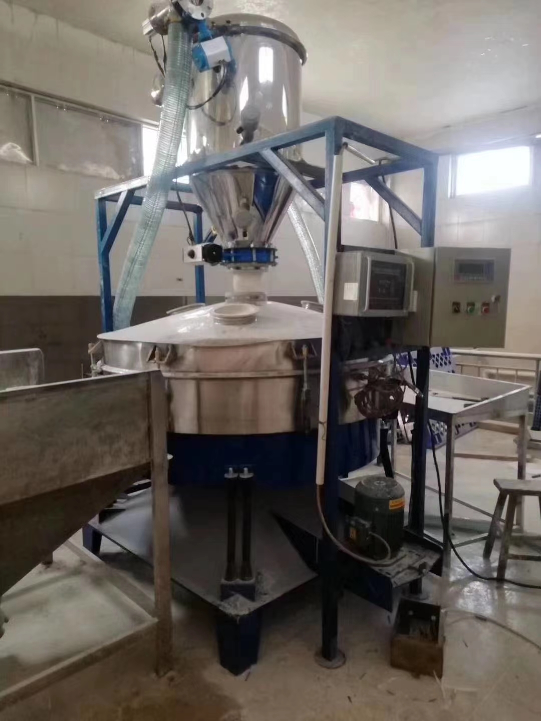 草酸粉末分级摇摆筛和好色先生官方版相比产量大小